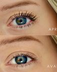 Mascara en verre avec brosse réutilisable - Noir