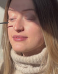 Mascara en verre avec brosse réutilisable - Noir